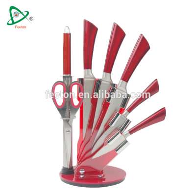 8pcs stainless steel butcher knife set