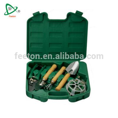 6pcs high quality professional garden tool set in plastic box