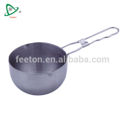 High quality mini sauce pot with long handle