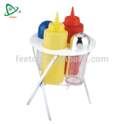 5pcs BBQ mini condiment set