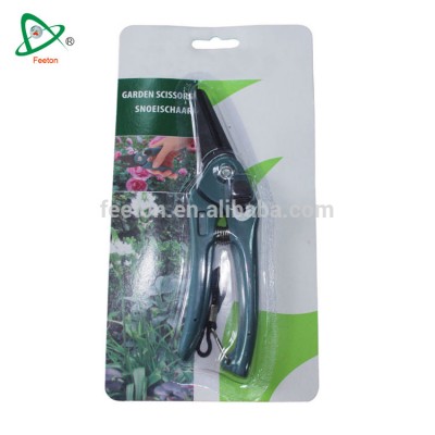 Agricultural hand cutting garden tool pruning shears with PP handle